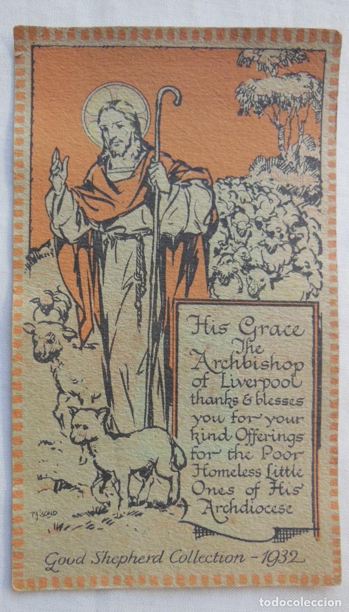 Postales: HIS GRACE THE ARCHBISHOP. 1932. Good Shepherd Collection.