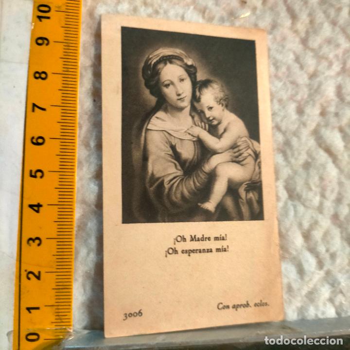 Cartes Postales: estampa reeligiosa - VIRGEN