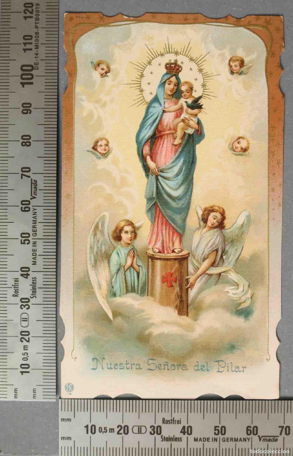 Postales: ESTAMPA. NRA SRA DEL PILAR