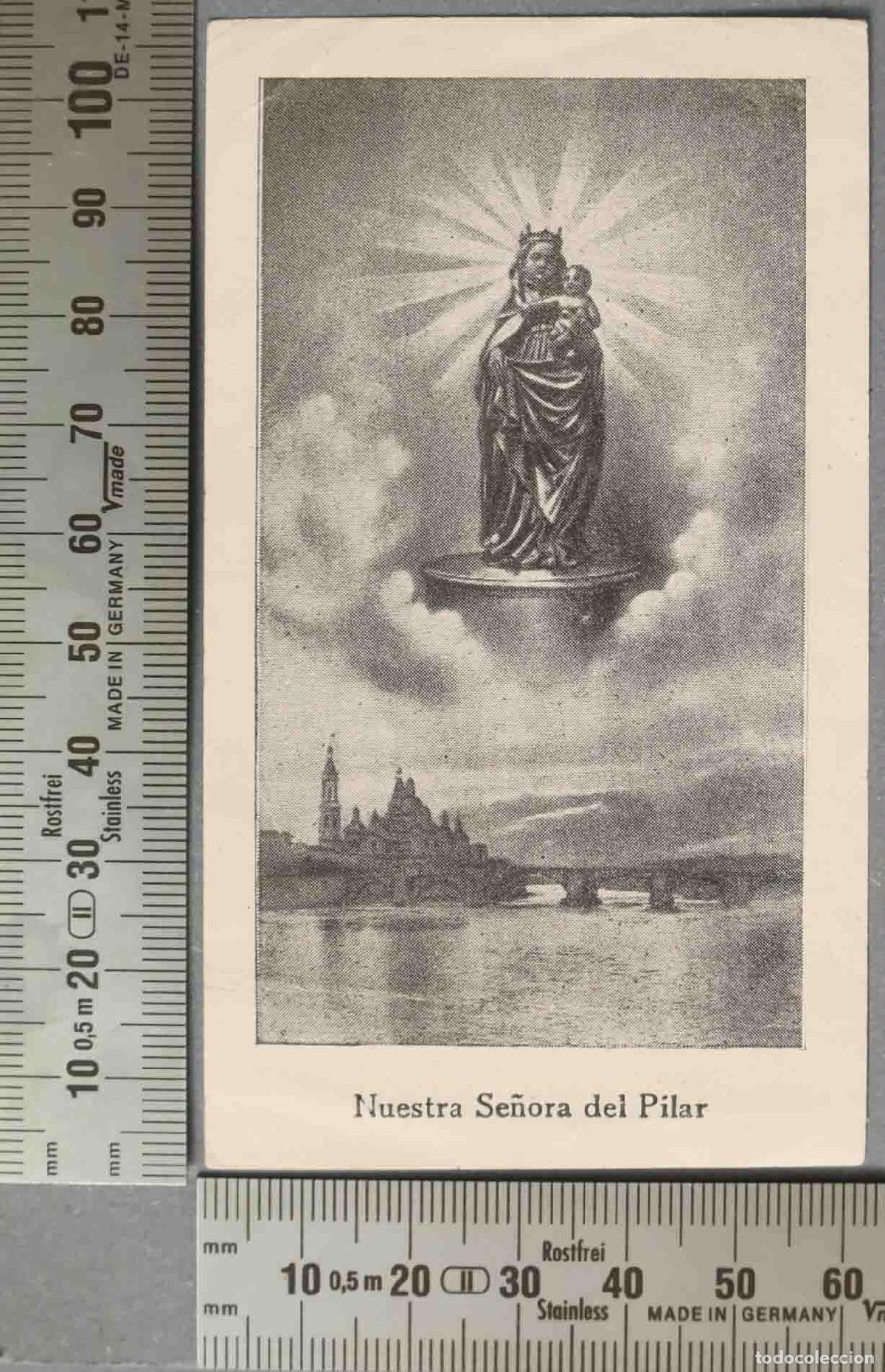 Postales: ESTAMPA. NRA SRA DEL PILAR. HIMNO