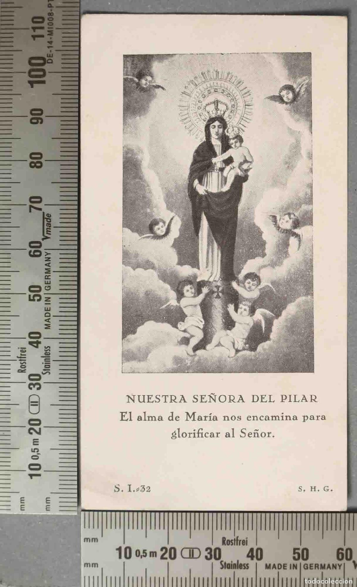 Postales: ESTAMPA. NRA SRA DEL PILAR