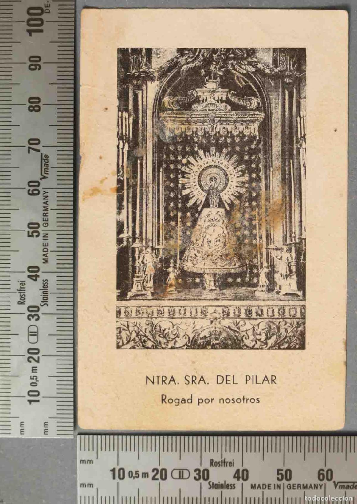 Postkarten: ESTAMPA. NRA SRA DEL PILAR. GOZOS