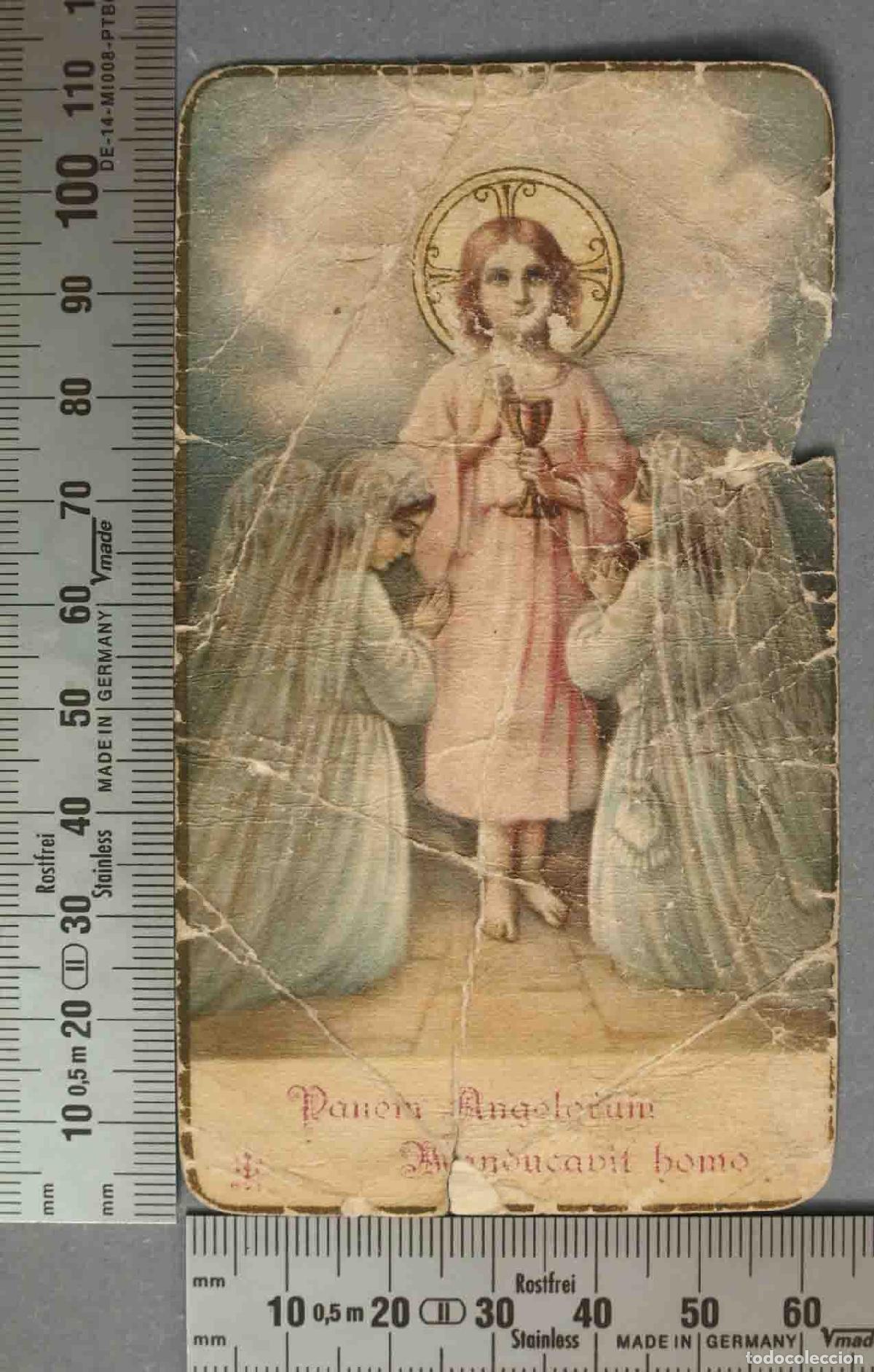 Cartoline: ESTAMPA. COMUNION. 1928. DAIMIEL PEDRO APOSTOL