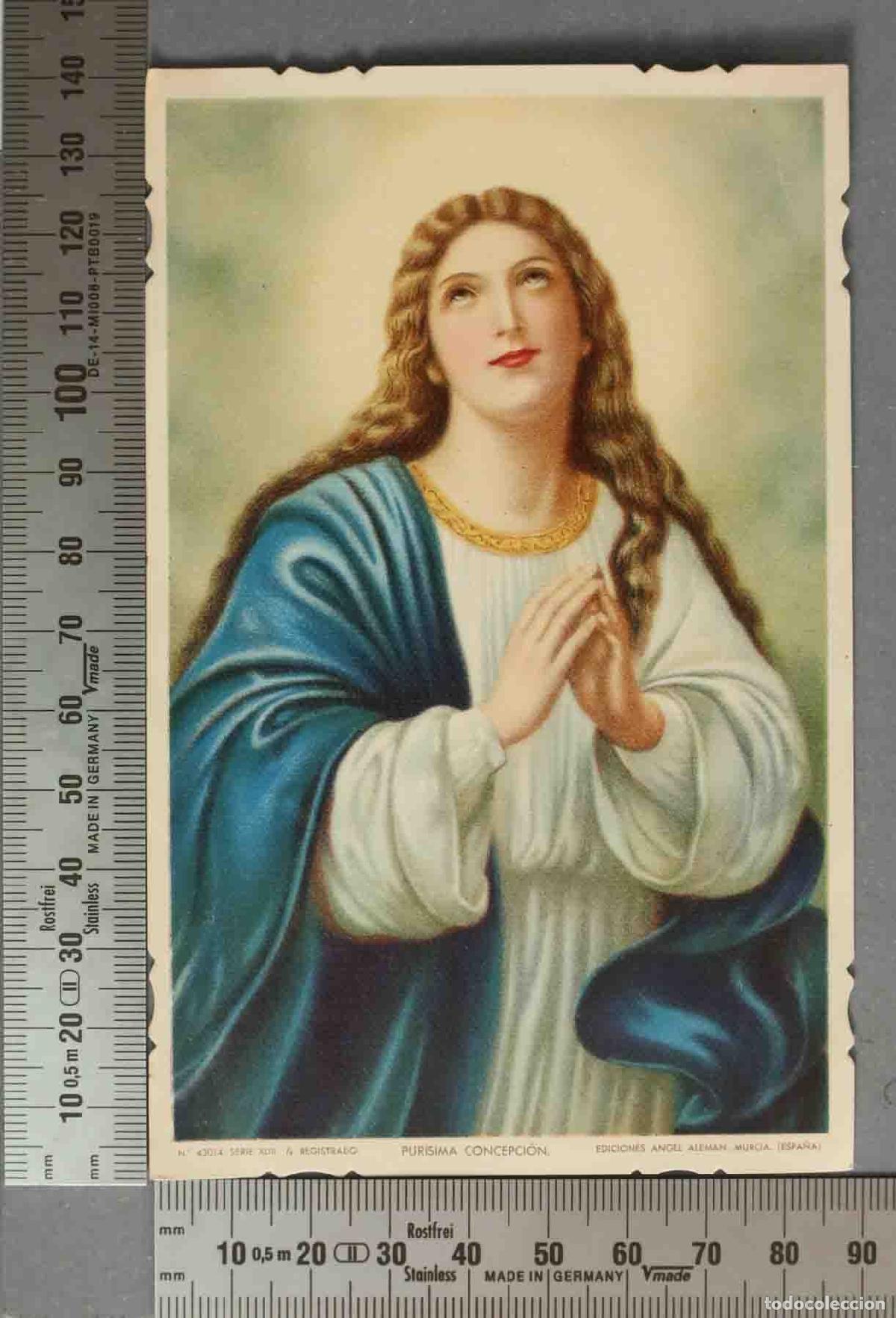 Postales: ESTAMPA. POSTAL. INMACULADA - Foto 1