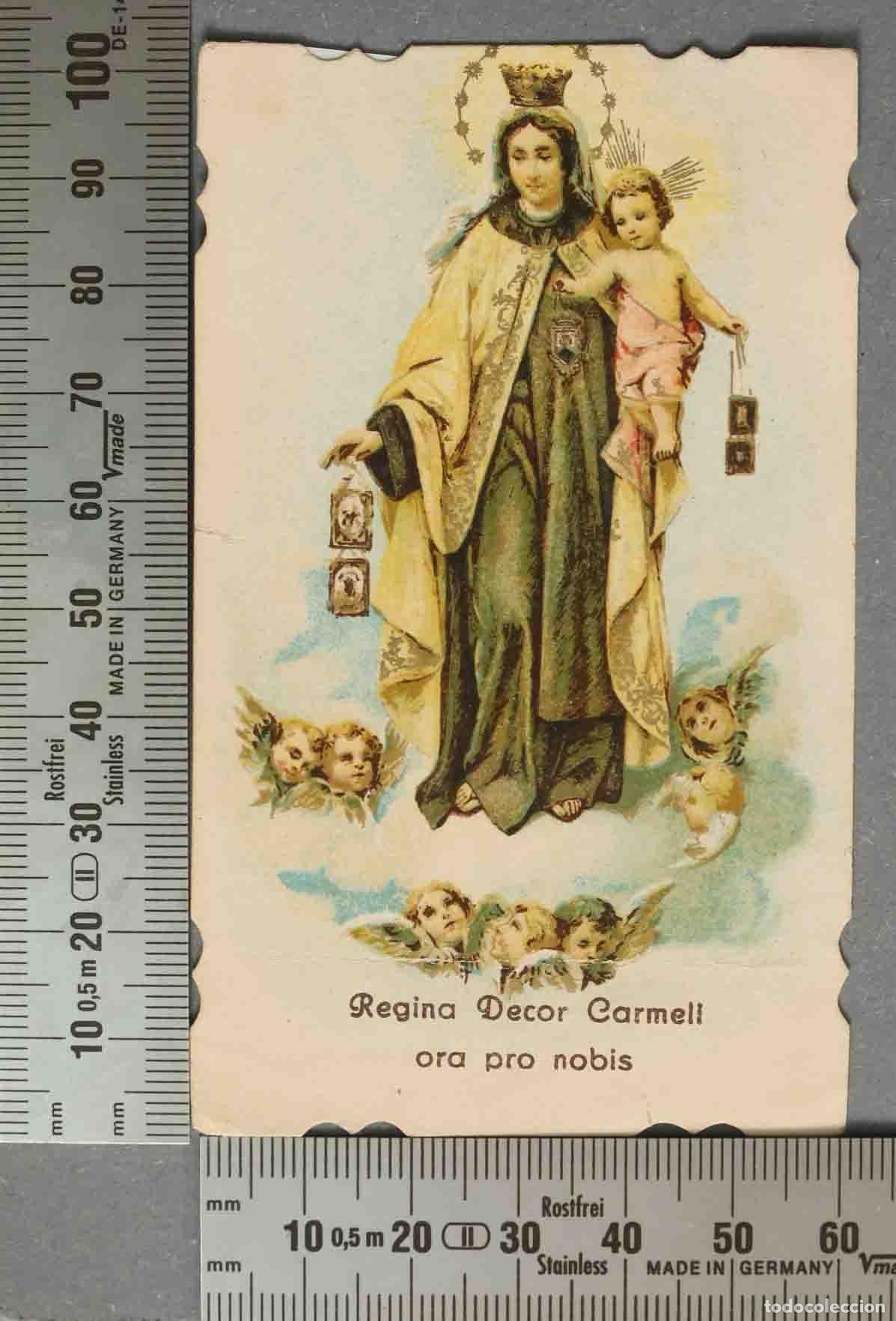 Cartoline: ESTAMPA. VIRGEN DEL CARMEN