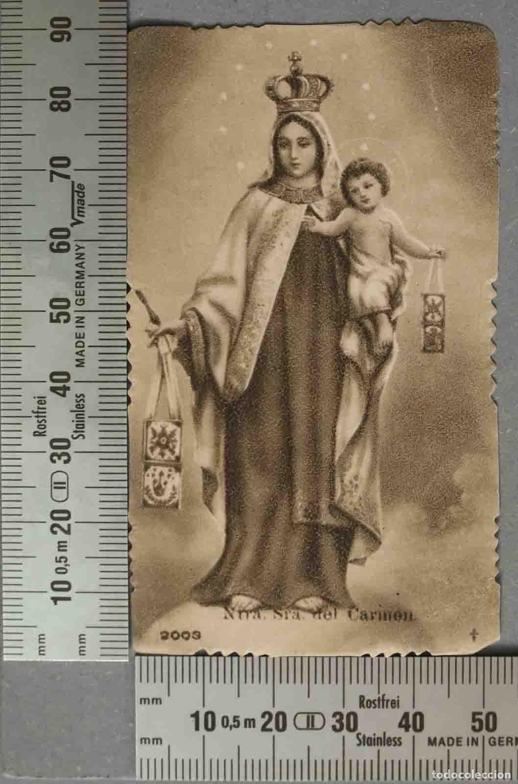 Postales: ESTAMPA. VIRGEN DEL CARMEN