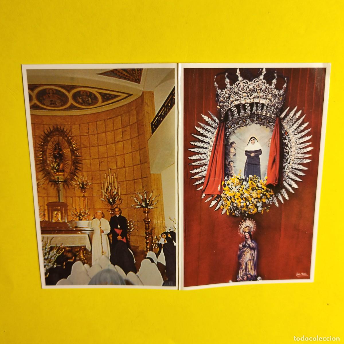 Postales: ESTAMPA BEATA SOR ANGELA . NOVENA ** PAPA JUAN XIII * TESTAMENTO ** DOBLE ** DOBLE