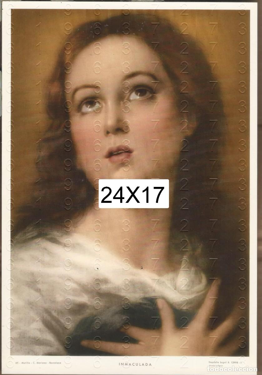 Postales: LA INMACULADA CONCEPCION GRAN LAMINA ANTIGUA L87