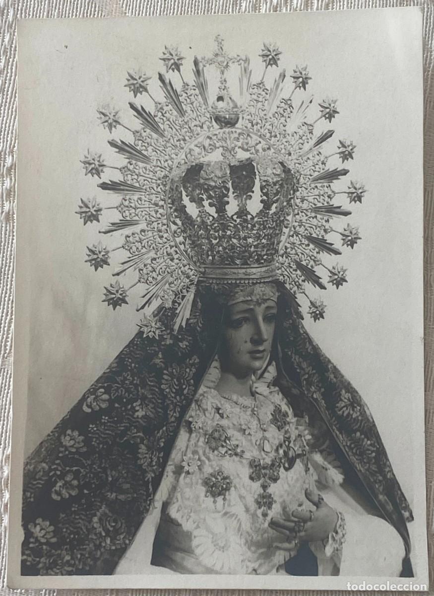Cartes Postales: ANTIGUA FOTOGRAFIA DE LA VIRGEN MARIA SANTISIMA DEL AMOR, MIDE 11,3 X 8 CMS.