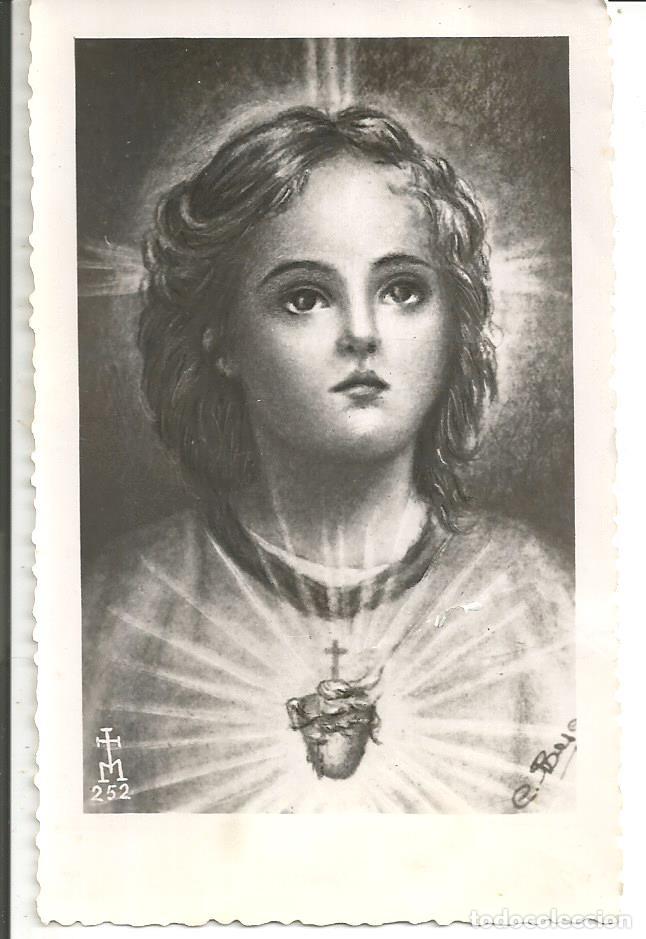 Postales: ESTAMPA FOTOGRAFICA * EL SAGRADO CORAZ&Oacute;N * - EL QUEROL, A&Ntilde;O 1958