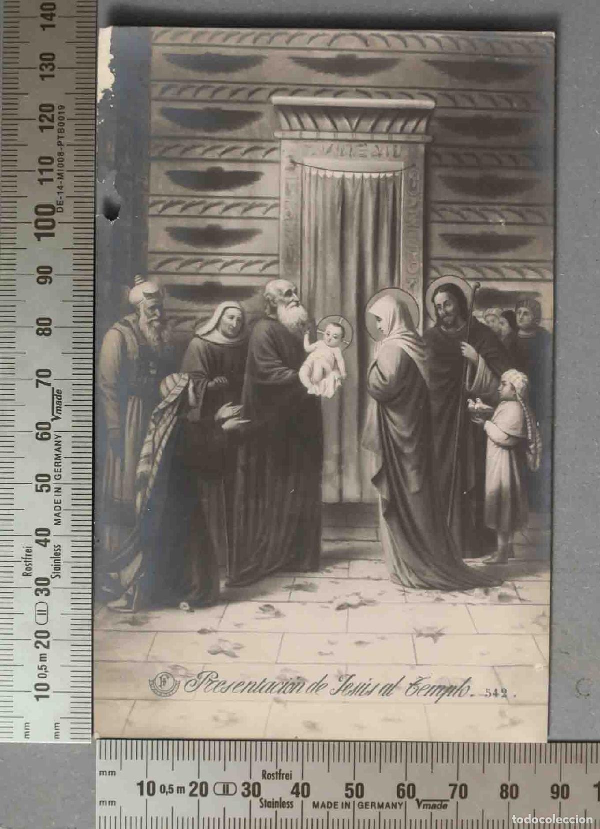 Postais: ESTAMPA. PRESENTACION JESUS AL TEMPLO. POSTAL