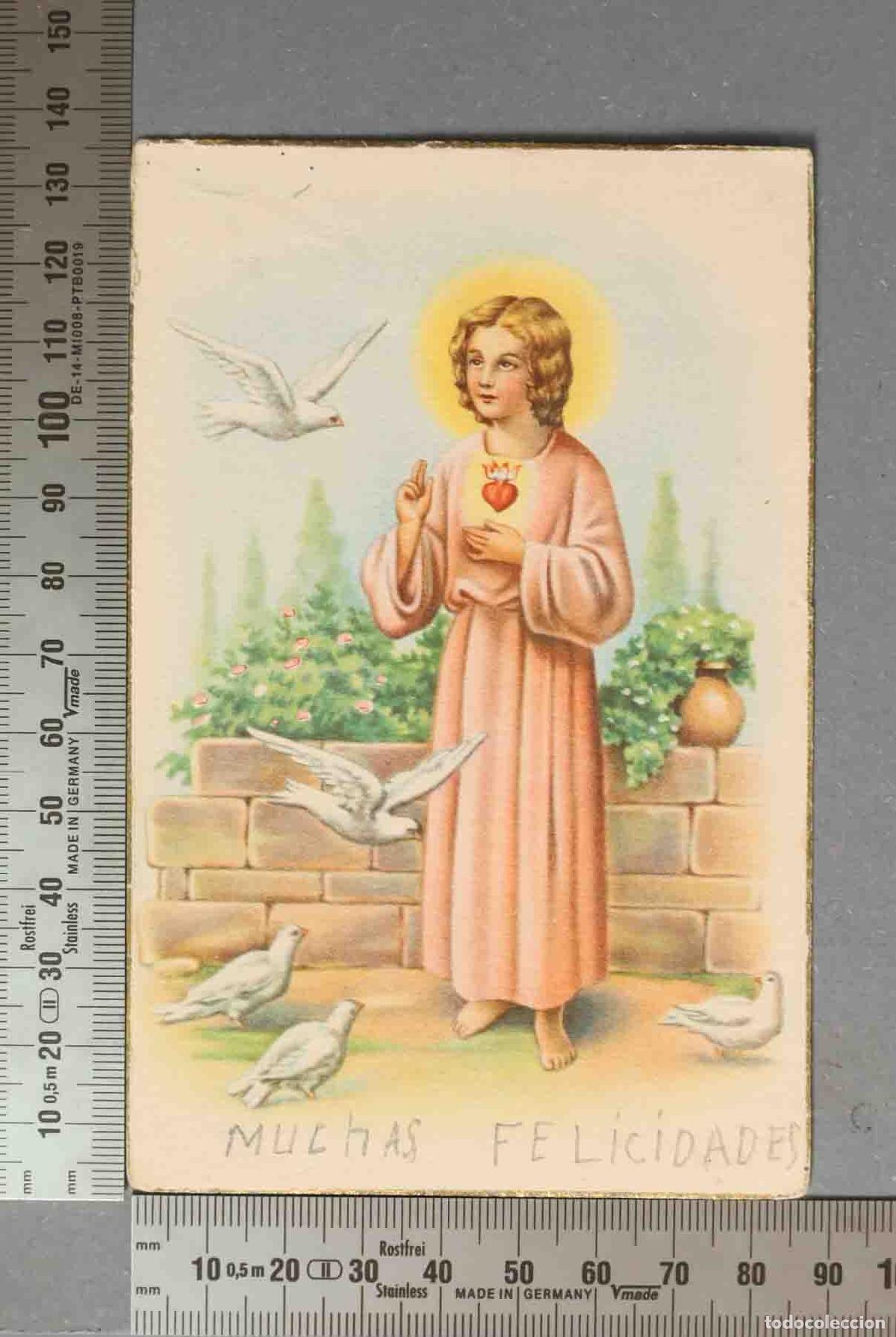 Cartes Postales: ESTAMPA. CORAZON NI&Ntilde;O JESUS