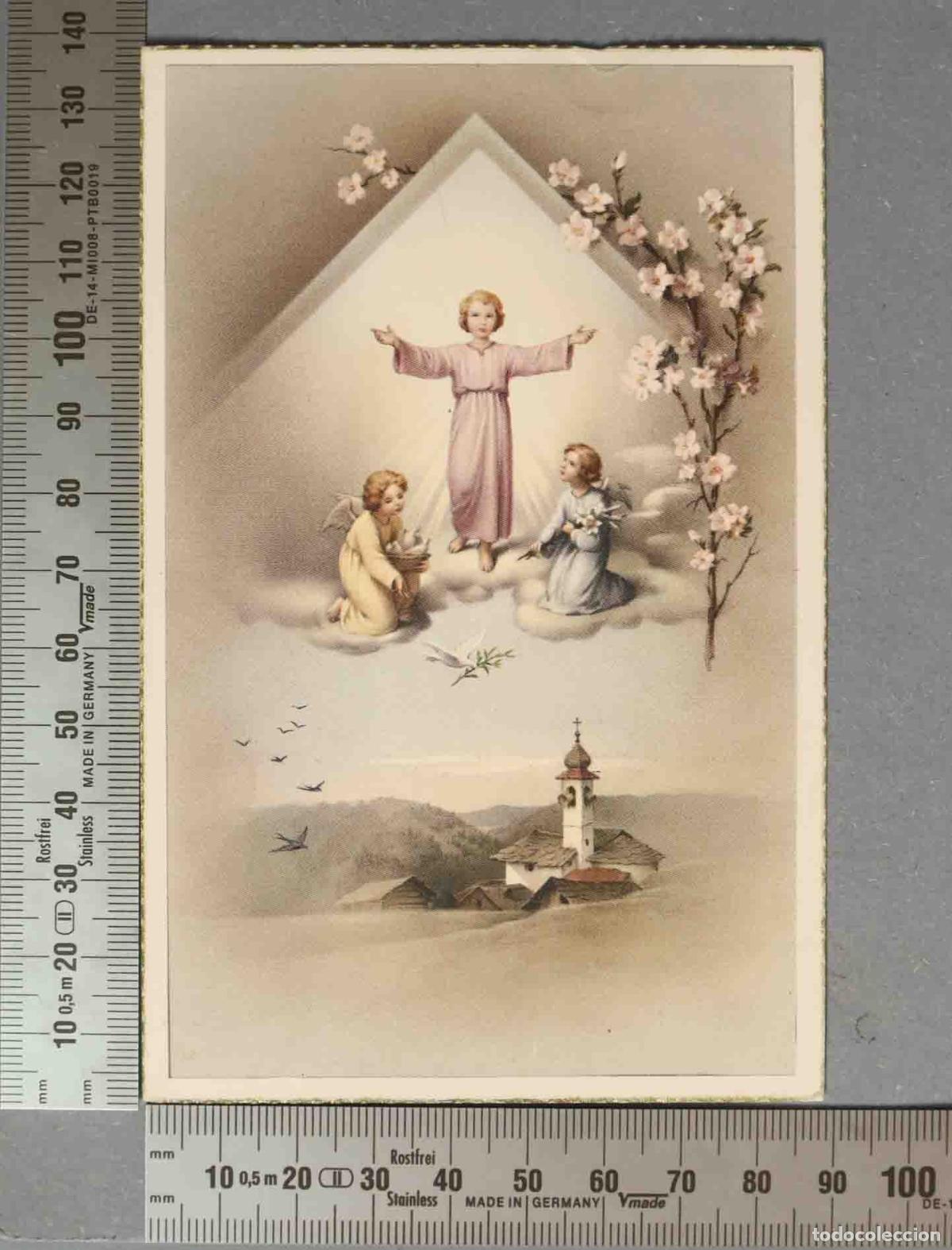 Cartes Postales: ESTAMPA. NI&Ntilde;O JESUS TRIUNFANTE ANGELES. POSTAL