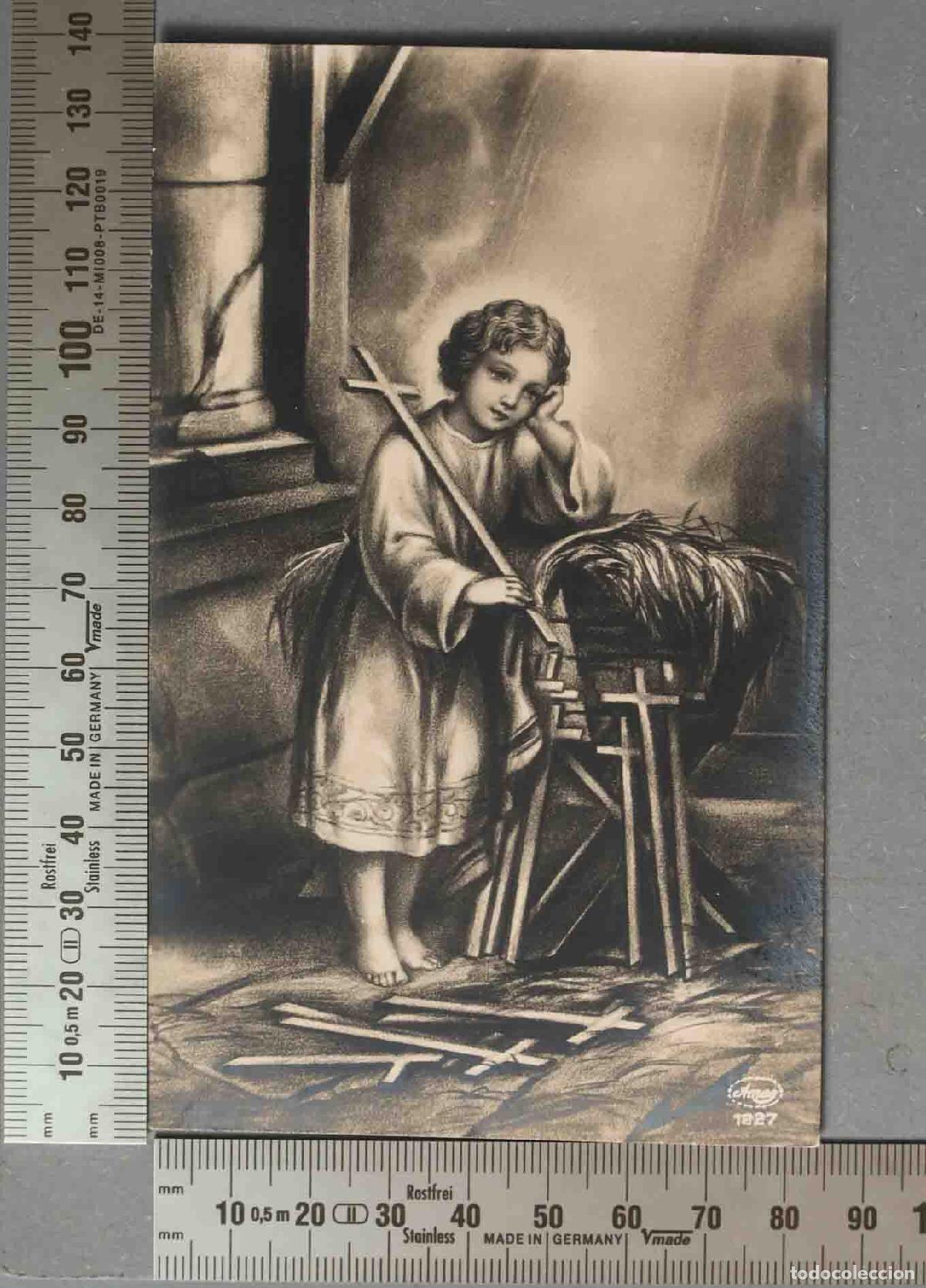 Cartoline: ESTAMPA. NI&Ntilde;O JESUS. POSTAL