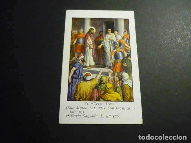 Postais: ECCE HOMO ANTIGUA ESTAMPA CROMOLITOGRAFICA