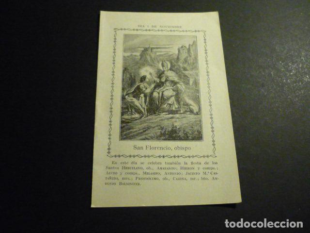 Cartes Postales: SAN FLORENCIO OBISPO ANTIGUA ESTAMPA
