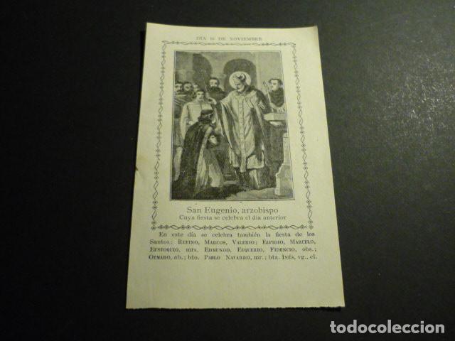 Postkarten: SAN GEUGENIO ARZOBISPO ANTIGUA ESTAMPA