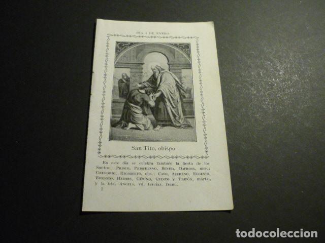 Cartes Postales: SAN TITO OBISPO ANTIGUA ESTAMPA