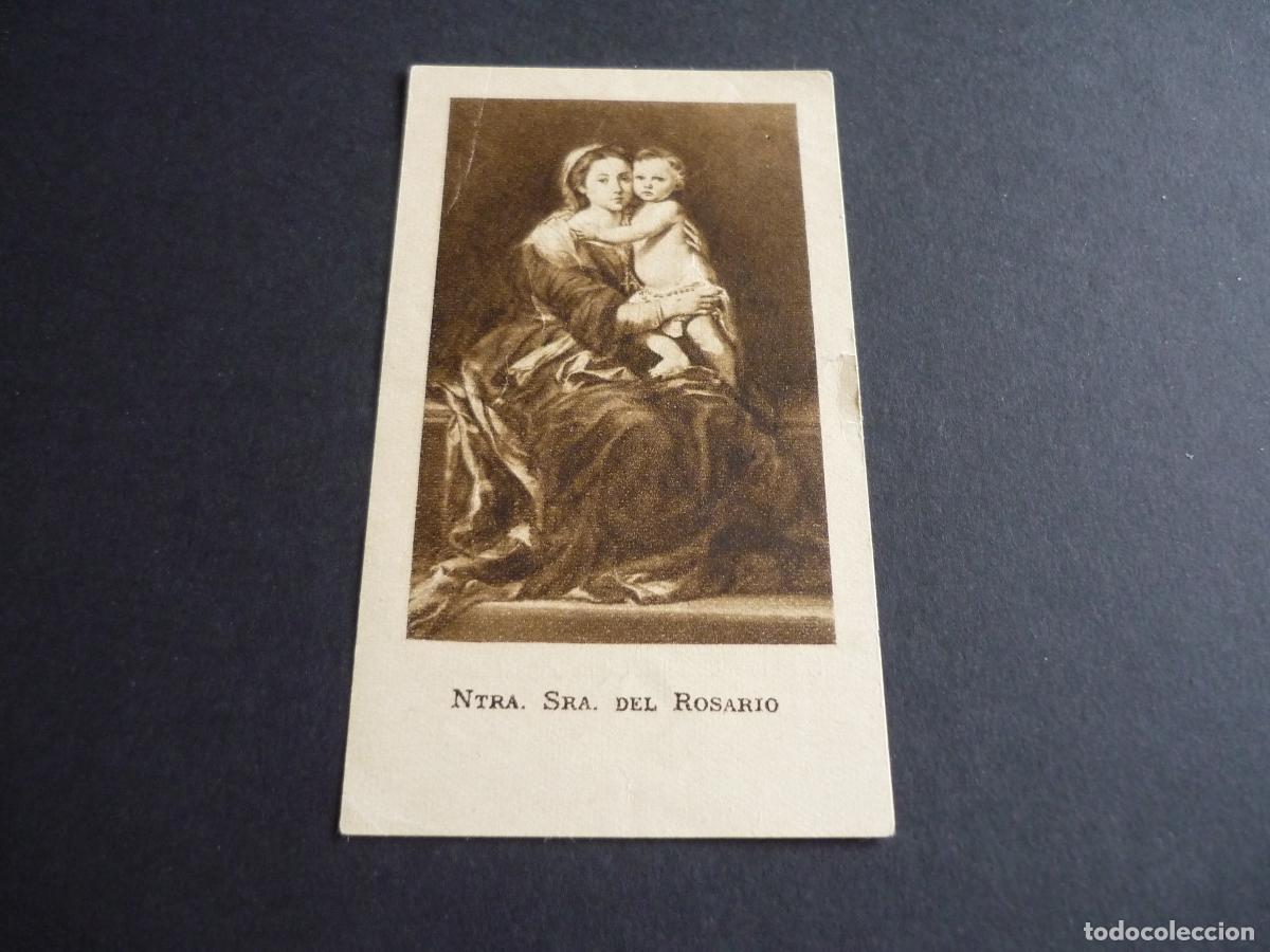 Cartes Postales: NUESTRA SE&Ntilde;ORA DEL ROSARIO ANTIGUA ESTAMPA