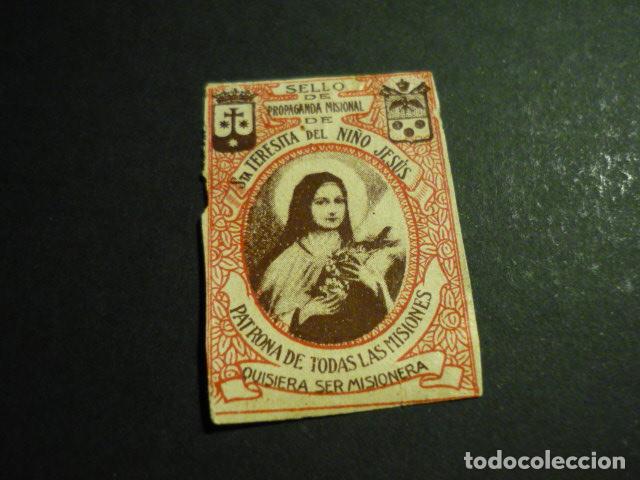 Cartes Postales: SANTA TERESITA DEL NI&Ntilde;O JESUS ANTIGUA ESTAMPA PEQUE&Ntilde;O TAMA&Ntilde;O