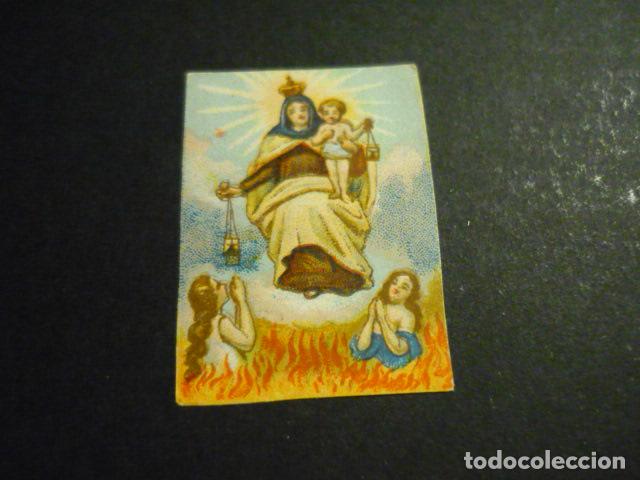 Cartes Postales: VIRGEN DEL CARMEN ANTIGUA ESTAMPA PEQUE&Ntilde;O TAMA&Ntilde;O