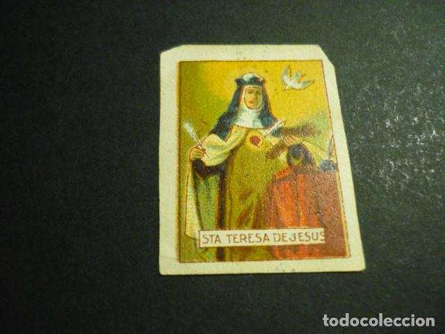 Postales: SANTA TERESA DE JESUS ANTIGUA ESTAMPA PEQUE&Ntilde;O TAMA&Ntilde;O