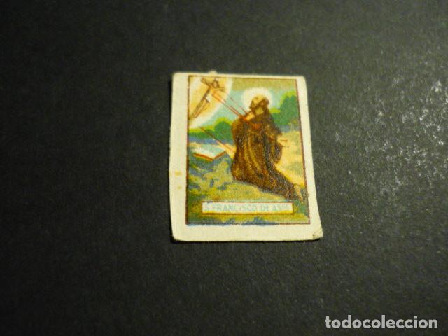 Postales: SAN FRANCISCO DE ASIS ANTIGUA ESTAMPA PEQUE&Ntilde;O TAMA&Ntilde;O