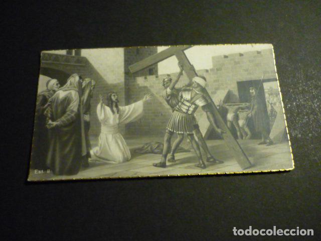 Cartes Postales: JESUS CAMINO DEL CALVARIO ANTIGUA ESTAMPA