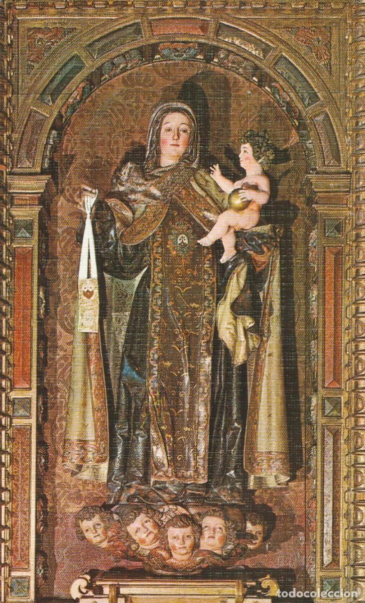 Postales: ESTAMPA - NUESTRA SE&Ntilde;ORA VIRGEN DEL CARMEN - GREGORIO FERNANDEZ - N&ordm; 3 - PAPEL TELA