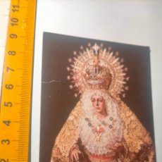 Postales: ESTAMPA RELIGIOSA SEMANA SANTA SEVILLA HERMANDAD DE LA VIRGEN MACARENA CRISTO SENTENCIA Y ROSARIO