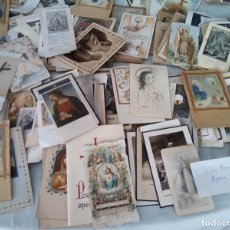 Postales: LOTE DE APROX . 350 ESTAMPITAS Y RECORDATORIOS , VER