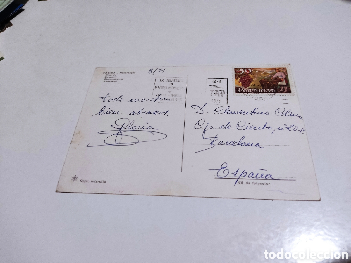 Postales: Postal F&aacute;tima - Foto 2