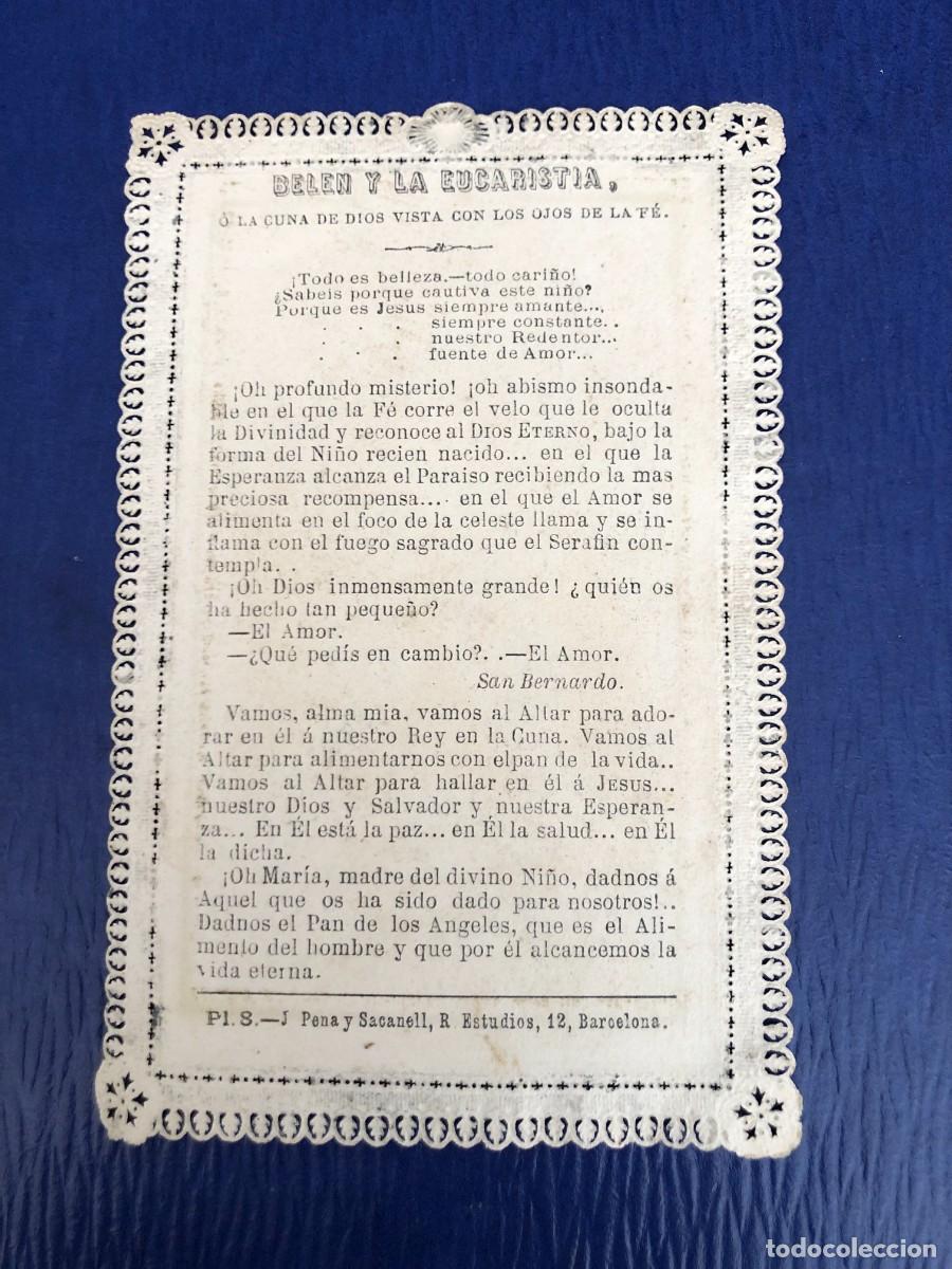 Postales: ESTAMPA EUCARIST&Iacute;A - Foto 2
