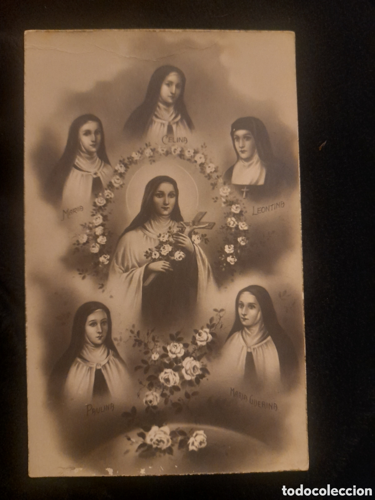 Postales: Antigua postal, Santa Teresita del Ni&ntilde;o Jes&uacute;s y sus Hermanas