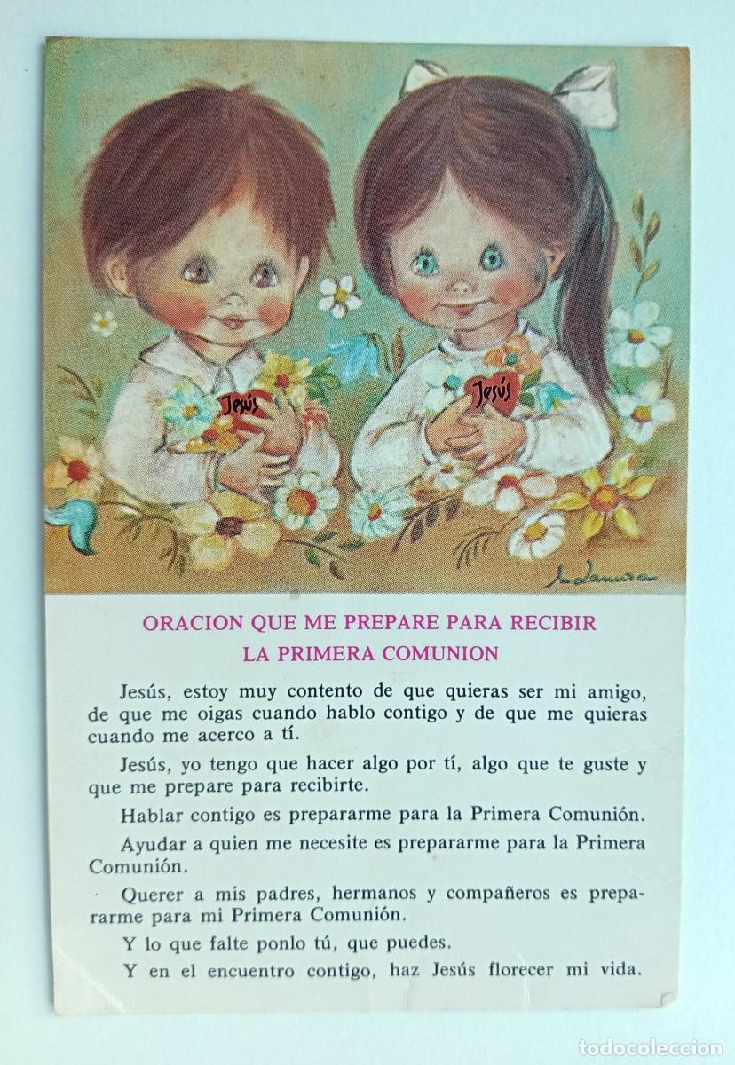 Cartoline: POSTAL CRISTO ORACI&Oacute;N PARA LA 1&ordf; COMUNI&Oacute;N