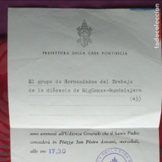 Postales: CITTA DEL VATICANO-V30-ALL UDIENZA GENERALE CHE IL SANTO PADRE-1982