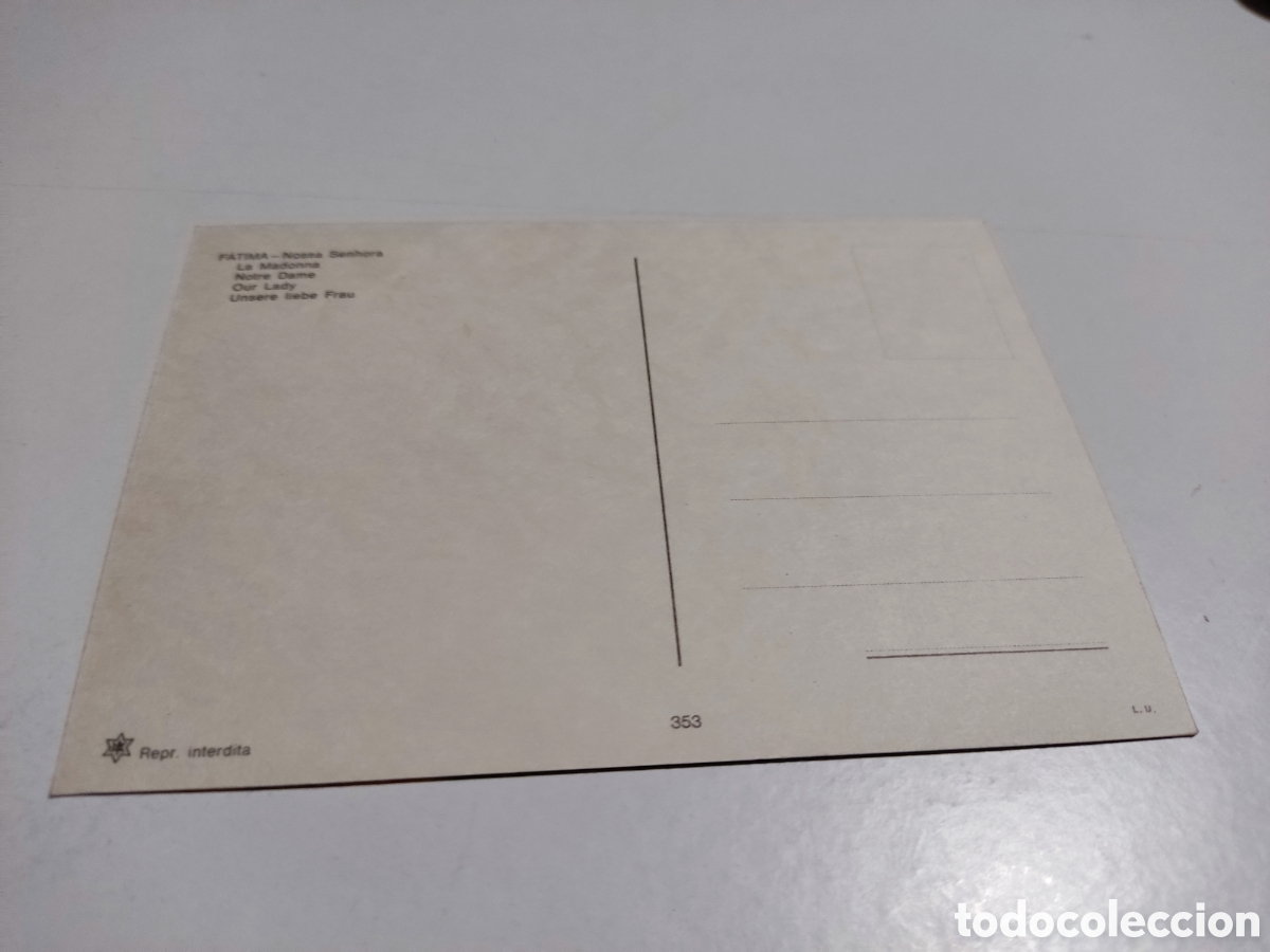 Postales: Postal F&aacute;tima - Foto 2
