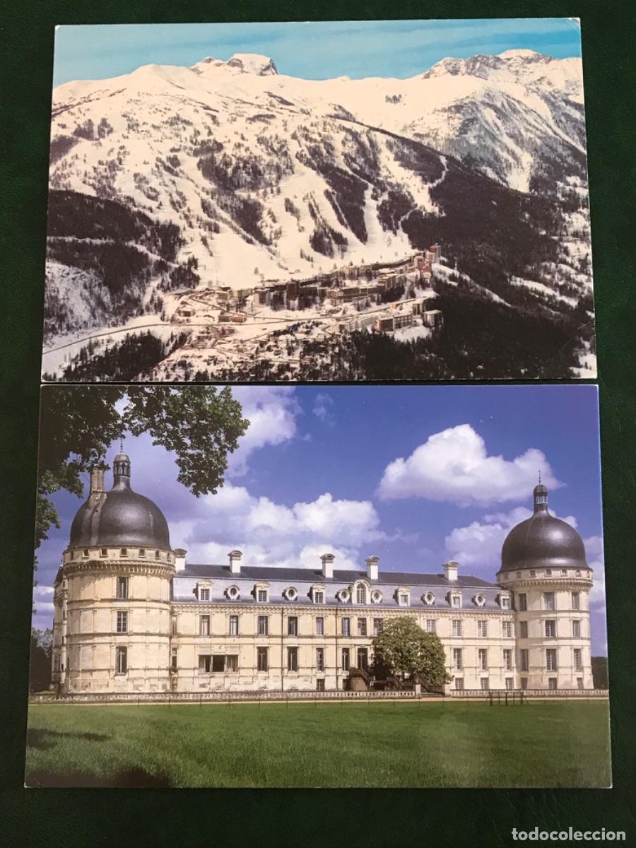 Postales: 4 Postales de Francia