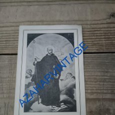 Postales: SEMANA SANTA MALAGA,1934, CONVOCATORIA DE CULTOS A SAN IGNACIO DE LOYOLA, RARA, 10X16 CMS