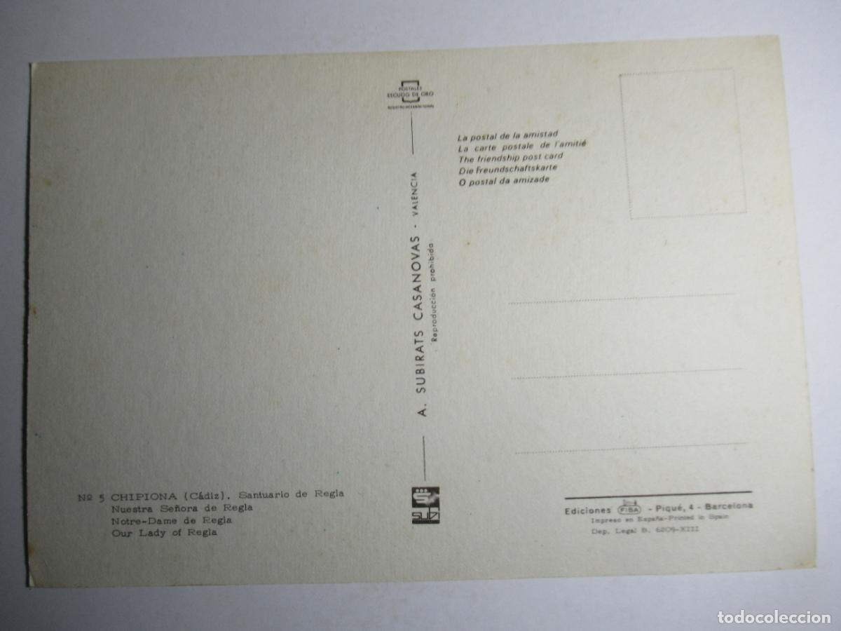 Postales: Chipiona (C&aacute;diz) - Ntra. Sra. de Regla - Foto 2