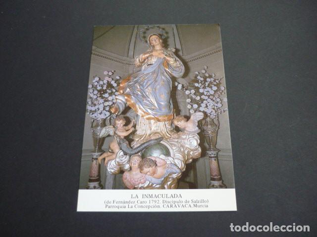 Postales: CARAVACA MURCIA INMACULADA POSTAL - Foto 1