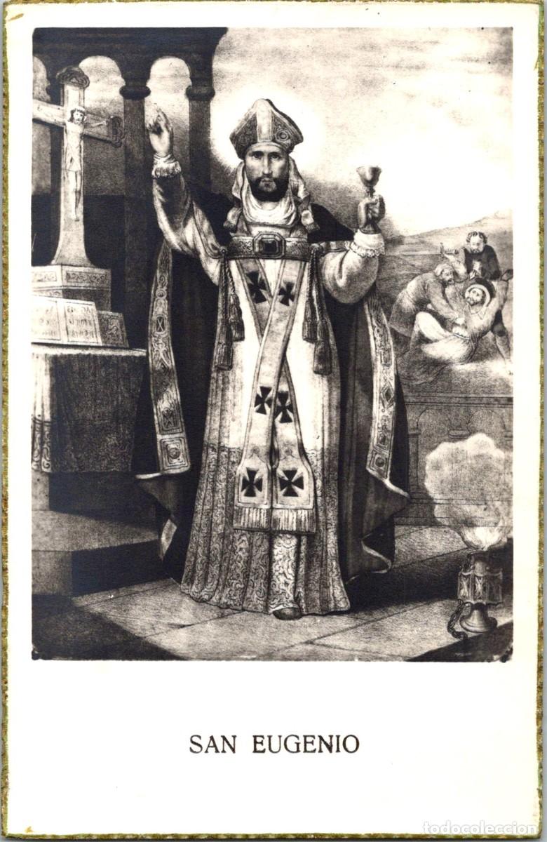 Postales: San Eugenio - Ed. Estamper&iacute;a de Arte n&ordm; 138 - Bordes dorados - 138x90mm