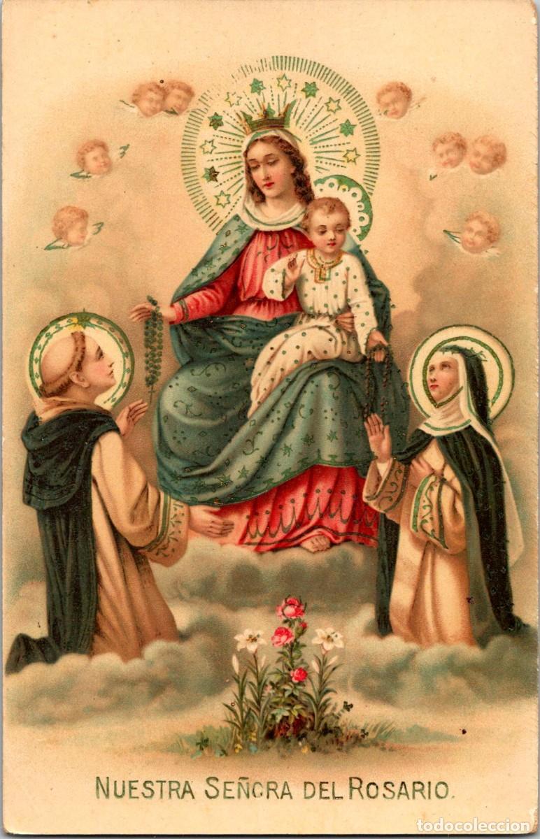 Cartoline: Nuestra Se&ntilde;ora del Rosario - Ed. Amag n&ordm; 812 - 138x89mm