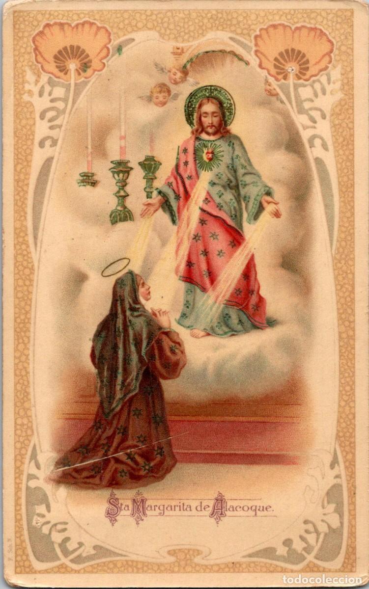 Postales: Santa Margarita de Alacoque - Sin datos de edici&oacute;n - 143x90mm