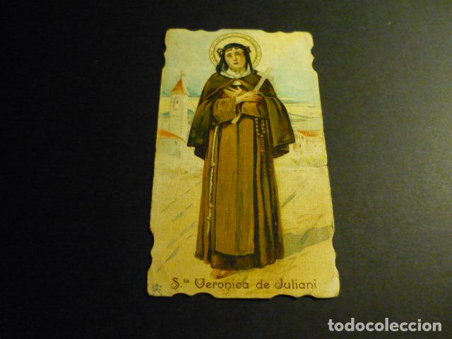 Postales: SANTA VERONICA DE JULIANI ANTIGUA ESTAMPA