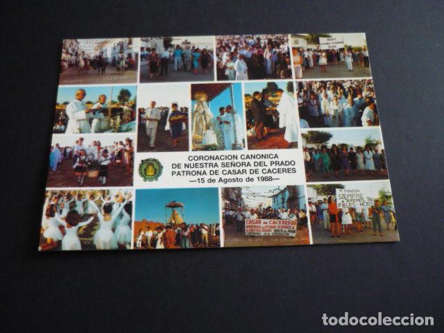 Cartes Postales: CASAR DE CACERES NUESTRA SE&Ntilde;ORA DEL PRADO CORONACION POSTAL