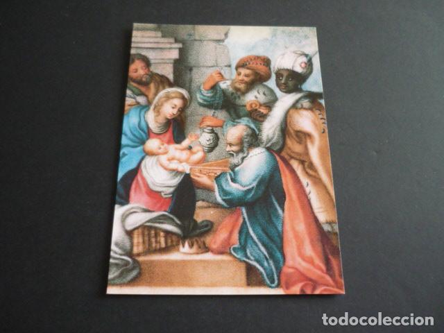 Cartoline: VILLAGARCIA DE CAMPOS VALLADOLID ADORACION DE LOS MAGOS POSTAL