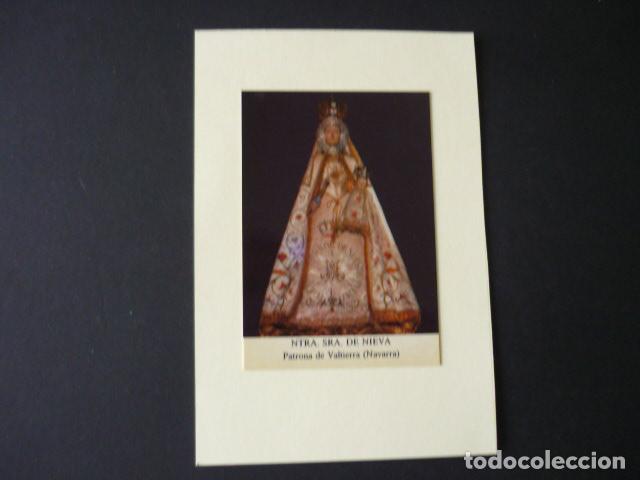 Postkarten: VALTIERRA NAVARRA NUESTRA SE&Ntilde;ORA DE NIEVA ESTAMPA