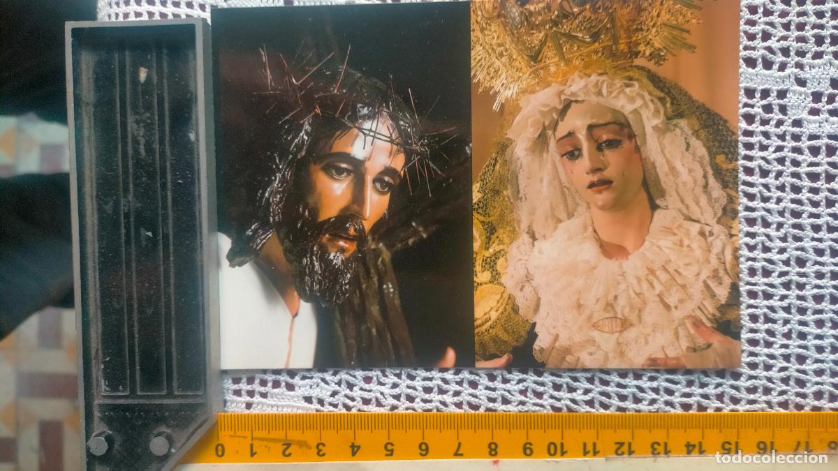 Postales: POSTAL SEMANA SANTA CADIZ VIRGEN Y CRISTO DE LA SALUD Y MAYOR DOLOR