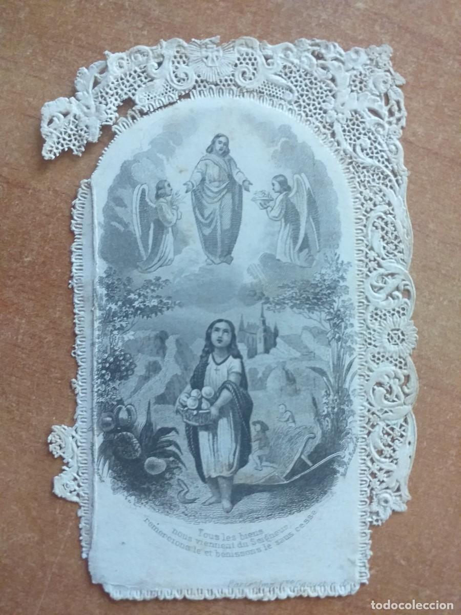 Postales: RECORDATORIO ANTIGUO - PAR&Iacute;S / EN FRANC&Eacute;S - Foto 1
